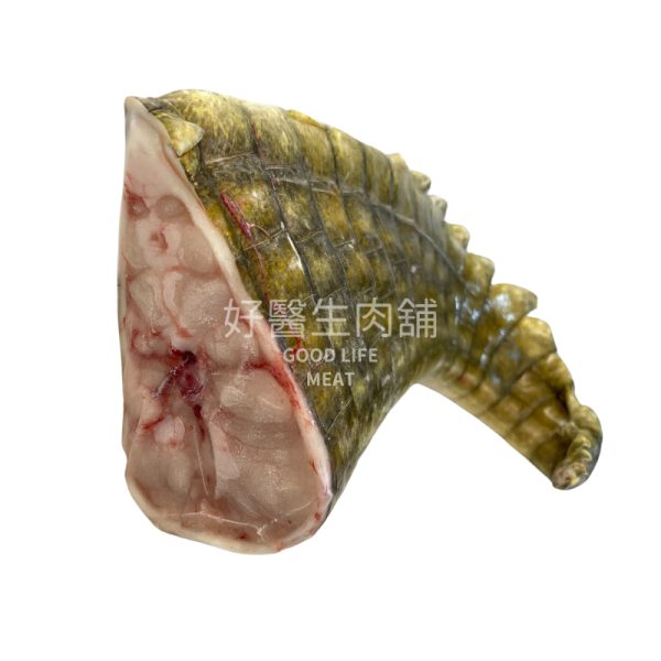 生鱷魚尾1500g：圖片 3